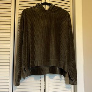 AE Velvet Ribbed Matching Set